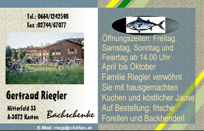 Riegler Bachschenke